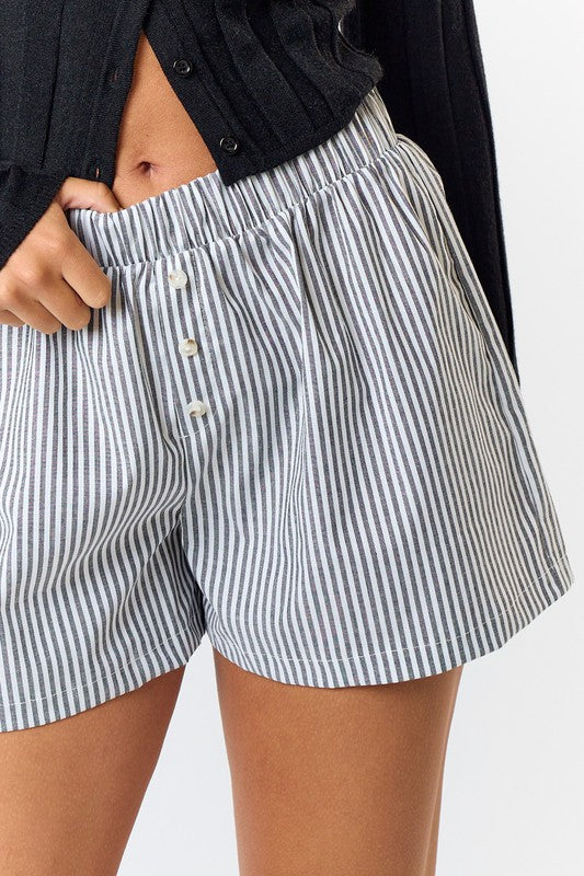 Pin Stripe Boxer Shorts