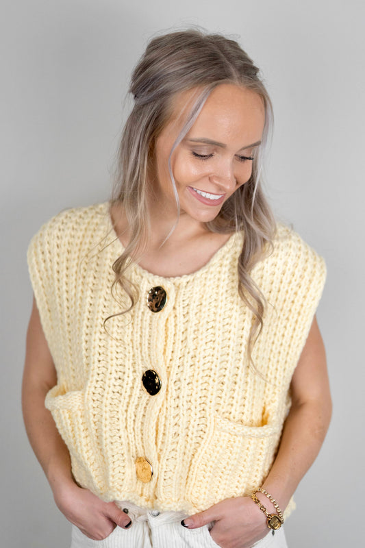 Chunky Sweater Vest